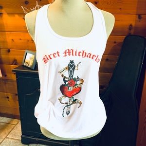 Bret Michaels “Every Rose Has Its Thorn” tank 2XL